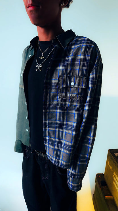 776 - HALF FLANNEL BUTTON-UP
