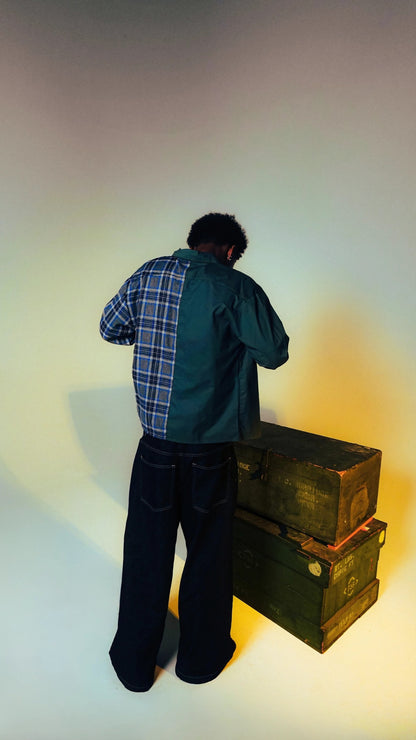 776 - HALF FLANNEL BUTTON-UP
